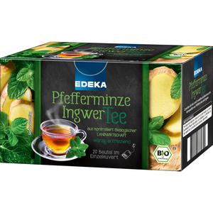 EDEKA Bio Bio EDEKA Tee Pfefferminze-Ingwer 20ST 40g