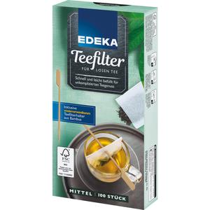 EDEKA Teefilter mit Bambusstick Gr.M