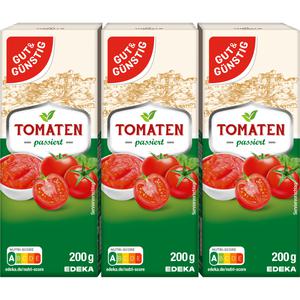 GUT&GÜNSTIG Passierte Tomaten 3x200g