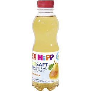 Hipp Bio Saft & Mineralwasser Erfrischungsgetränk milde Birne still