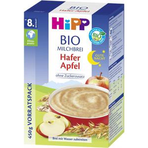 Hipp Bio Milchbrei Gute-Nacht Hafer Apfel