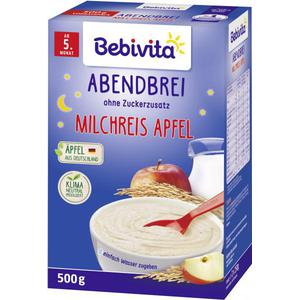 Bebivita Abendbrei Milchreis Apfel