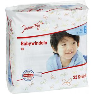 Jeden Tag Babyindeln XL Gr. 6 XL 13-18kg