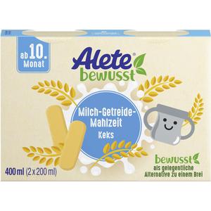 Alete bewusst Milch-Getreide-Mahlzeit Keks