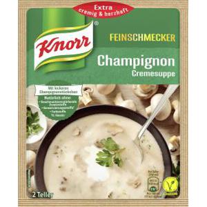 Knorr Feinschmecker Champignon Cremesuppe