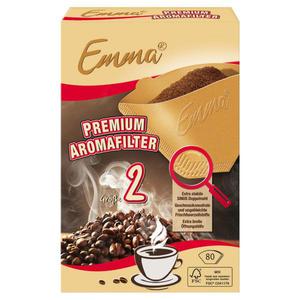 Emma Premium Aromafilter Größe 2 braun