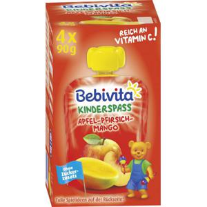 Bebivita Kinderspass Apfel-Pfirsich-Mango