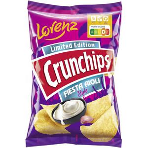 Lorenz Crunchips Limited Edition Fiesta Aioli Style