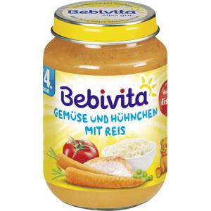 Bebivita Menü Gemüse und Hühnchen mit Reis