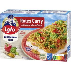 Iglo Schlemmerfilet Rotes Curry