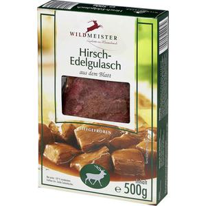 Wildmeister Hirschgulasch