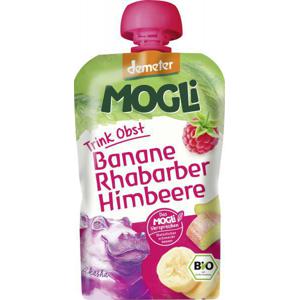 Mogli Demeter Trinkobst Banane Rhabarber Himbeere