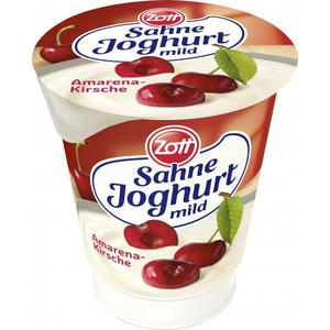 Zott Sahnejoghurt mild Amarena-Kirsche