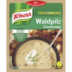 Knorr Feinschmecker Waldpilz Cremesuppe