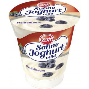 Zott Sahnejoghurt mild Heidelbeere