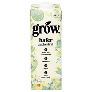 Grow. Hafer Drink zuckerfrei