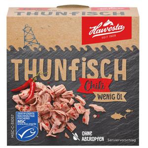 Hawesta Thunfisch Chili wenig Öl