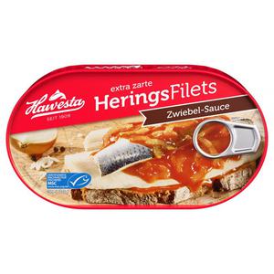 Hawesta Heringsfilet in Zwiebel-Sauce