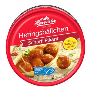 Hawesta Heringsbällchen scharf-pikant