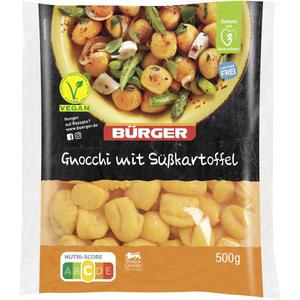 Bürger Gnocchi mit Süßkartoffel