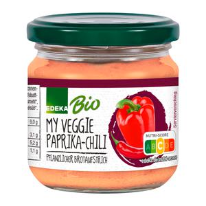 EDEKA Bio Bio EDEKA My Veggie Vegane Streichcreme Paprika Chili 180g