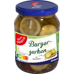 GUT&GÜNSTIG Burgergurken 330g