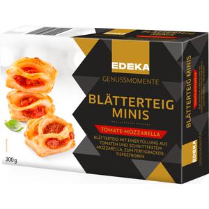 EDEKA Genussmomente Blätterteigminis Tomate&Mozzarella 300g