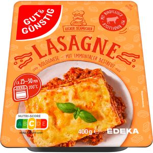 GUT&GÜNSTIG Lasagne Bolognese 400g