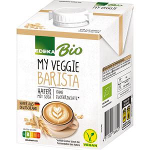 EDEKA Bio + Vegan Bio EDEKA My Veggie Veganer Hafer Drink Barista 500ml