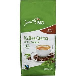 Jeden Tag Bio Kaffee Crema ganze Bohne