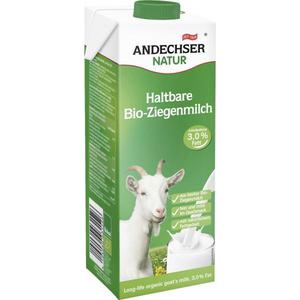 Andechser Natur Haltbare Bio-Ziegenmilch 3,0%