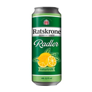 RATSKRONE Radler naturtrüb 0,5l DPG Dose