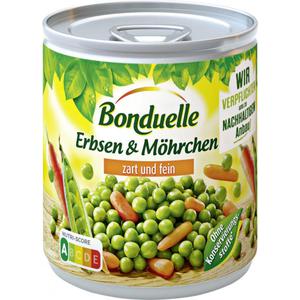 Bonduelle Erbsen und Möhrchen zart und fein