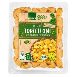 EDEKA Bio Bio EDEKA Tortelloni mit Spinat und Pinienkerne 250g