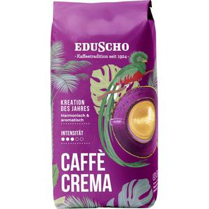 Eduscho Café Crema Kreation des Jahres harmonisch & aromatisch ganze Bohne