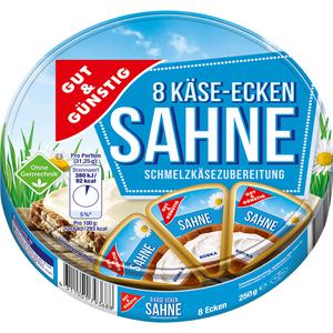 GUT&GÜNSTIG Schmelzkäse Sahne 50% 250g VLOG