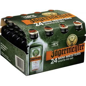 Jägermeister Kräuterlikör 24 Mini Meister Shots-to-goDie