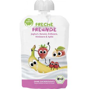 Freche Freunde Quetschie Joghurt-Banane-Erdbeere-Himbeere-Apfel