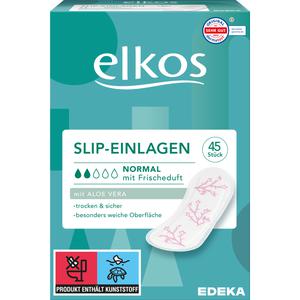 EDEKA elkos WOMEN Slip-Einlagen Normal Aloe Vera Frischeduft 45ST