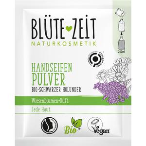 BLÜTEZEIT Handseifen Pulver Bio-Schwarzer Holunder 20g