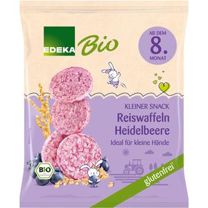 EDEKA Bio Bio EDEKA Reiswaffeln Heidelbeer 35g