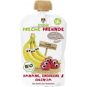 Freche Freunde Quetschie Banane-Erdbeere & Quinoa