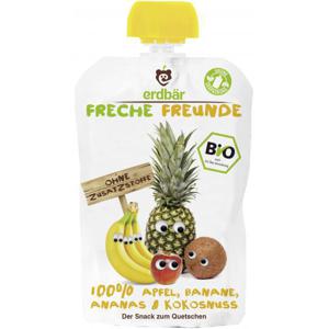 Freche Freunde Quetschie Apfel-Banane-Ananas-Kokosnuss