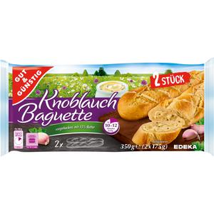 GUT&GÜNSTIG Knoblauchbutterbaguette 2ST 350g