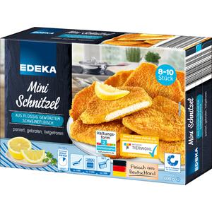 EDEKA Mini Schnitzel vom Schwein 400g QS