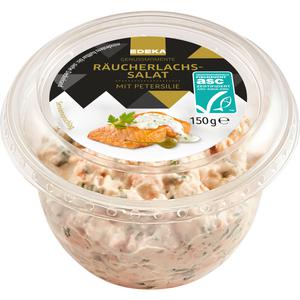 ASC EDEKA Genussmomente Räucherlachssalat 150g