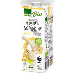 EDEKA Bio + Vegan Bio EDEKA+Vegan Sojadrink Vanille 1l