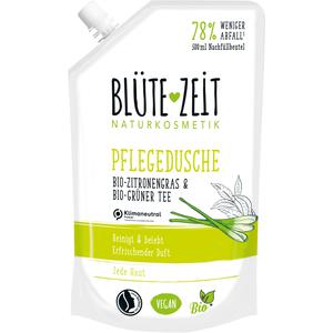 BLÜTEZEIT Pflegedusche Bio-Zitronengras&Bio-Grüner Tee Nachfüllbeutel 500ml