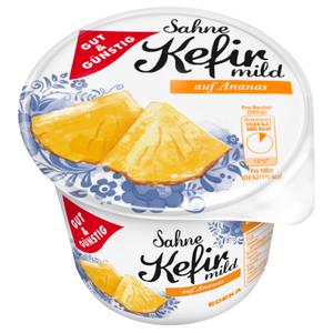 GUT&GÜNSTIG Sahne Kefir Ananas 250g