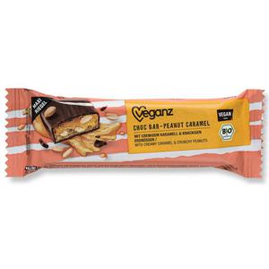 Veganz Bio Choc Bar Peanut Caramel